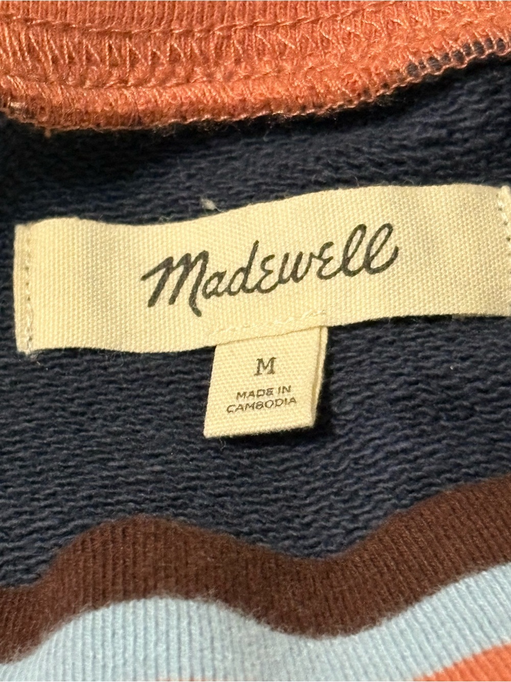 Madewell (Re)Sourced Cotton Studio Ringer Mockneck Sweatshirt - Picture 4 of 5